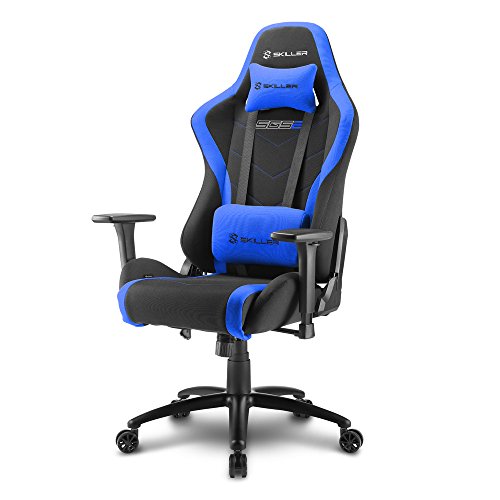 Cadeira Gaming SHARKOON Skiller (Até 150 kg - Elevador a Gás Classe 4 - Preto) Sharkoon - Cadeiras de jogos - gaming, até 150 kg, elevador a gás classe 4