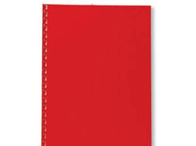 Pack 100 Capas para Encadernação GBC IB387289 A4 Vermelho GBC - Papel de capa - polipropileno, a4, vermelho, 300 micras