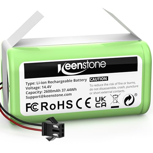 Bateria para Aspirador Robot KEENSTONE Conga 990 Keenstone - Acessórios de aspirador - 2600 mAh, 14.4 V, 34 Wh