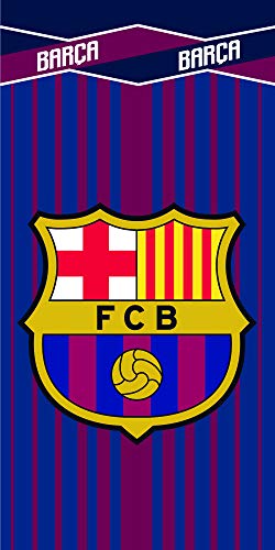 Toalha de Banho FC BARCELONA Ni-Fcb203-Towel (70x140cm) Skybrands A/S - Toalhas de banho e panos de limpeza - fc barcelona, microfibra, lavável à máquina, 70x140cm