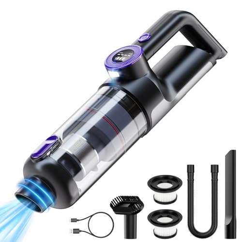 Mini Aspirador PONOSEU (Autonomia: 60 min - 400 ml) Dongguan Deruichen Electronics Co., Ltd - Aspiradores - mini aspirador, autonomia 60 min, 400 ml, filtro hepa, bateria recarregável