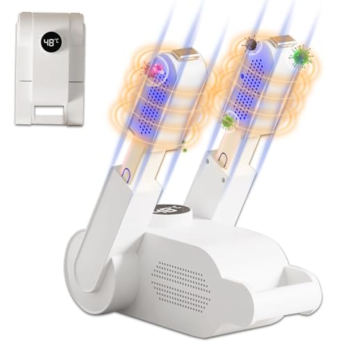 Secador de Sapatos Elétrico 2 em 1 com Luz Uv e Carvão Activado EPROICKS - Secadores de sapato - elétrico, uv luz, carvão ativado