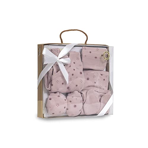 Conjunto de Presentes para Bebés Interbaby | Rosa (Recondicionado Como Novo) Interbaby - Móveis para bebês e crianças pequenas - conjunto, presente, bebé, interbaby, rosa