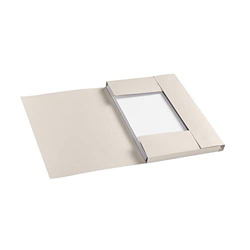 Cartolina 100% Ecológica Tarifold 3 Abas Cor Creme Pack 10 Unidades Jalema - Pastas de arquivo - ecológica, fotográfico, preta e branca, 10 unidades