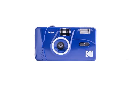 Máquina Fotográfica Instantânea KODAK Da00238 (Azul) Kodak - Câmeras - analogica, 35mm, flash incorporado, fixo