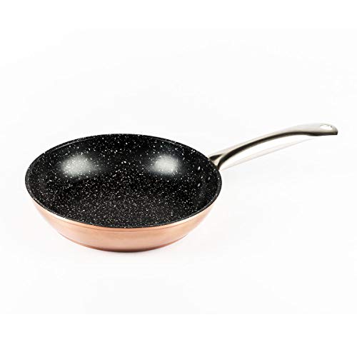 Frigideira VIER 911-28 (Alumínio - Preto - 28cm) Vier Menaje - Utensílios de cozinha - alumínio, 28cm, antiaderente, indução