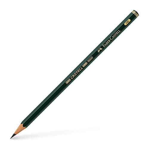 Lápis de Carvão FABER-CASTELL 9000 (HB) Faber-Castell - Lápis - resistente, suave, ponta hexagonal