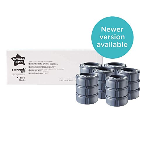Recargas para Contêiner TOMMEE TIPPEE Sangenic Tec Tommee Tippee - Acessórios de contenção de resíduos - recarga, contêiner, sangenic