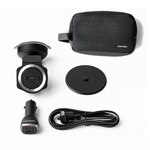Suporte Auto TOMTOM 1.5'' (Preto - Plástico) TomTom - Suportes para gps - suporte auto, preto, plástico