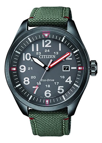 Relógio Masculino CITIZEN AW5005-39H (Preto) Citizen - Relógios - ecrã LED, cronómetro, hora de verão, Eco-Drive