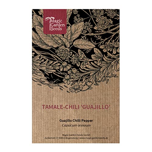 Sementes de Pimenta Chilhagem CAPSICUM ANNUUM Magic Garden Seeds - Sementes - sementes, pimenta chilhagem, capsicum annuum, chili mexicano, picante, frutos maduros