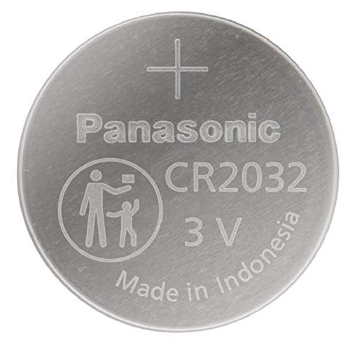 Pilha não recarregável PANASONIC CR2032 (12 unidades) Panasonic - Baterias - cr2032, 3V, 220mah, botão/cilindro