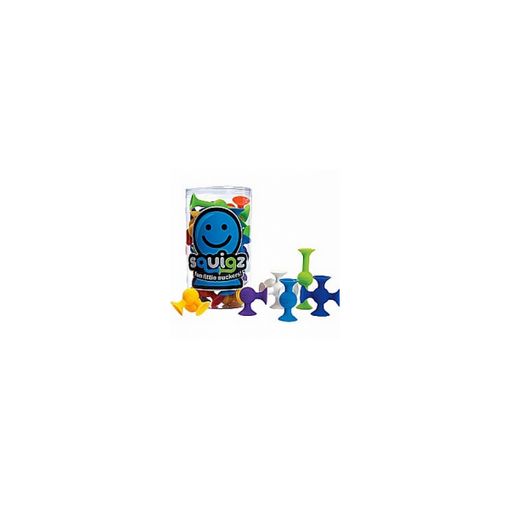 Brinquedo de Banho FAT BRAIN TOY CO. Squigz Starter Set (0.5 anos) FAT BRAIN TOY CO - Brinquedos de conjunto de construção - 0.5 anos, squis, superfície lisa, estimula imaginação