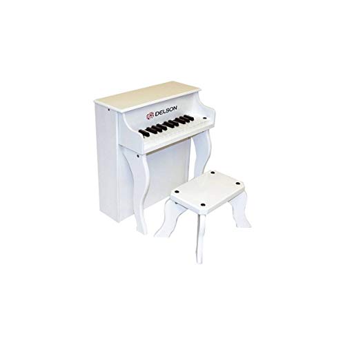 Piano DELSON 2505W Branco (Até 30 kg - 122x61x83 cm) Aucune - Pianos - branco, 30 kg, 122x61x83 cm