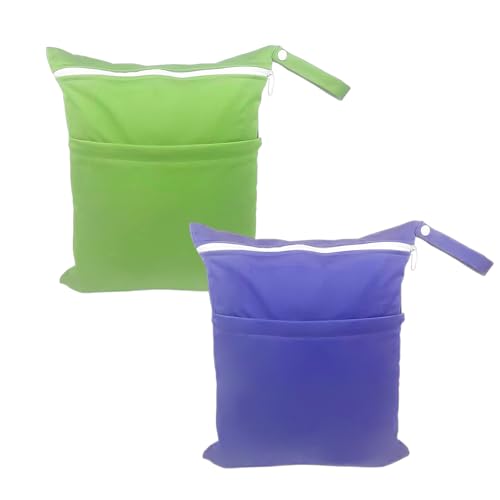 Saco Impermeável Memofynd Verde e Roxo MEMOFYND - Roupa - impermeável, verde, roxco
