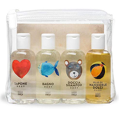 Mala de Viagem para Bebé MAMMA BABY Ol1Est Mammababy - Banho e corpo - 2 compartimentos, bolsa de banho, poliéster, vinil