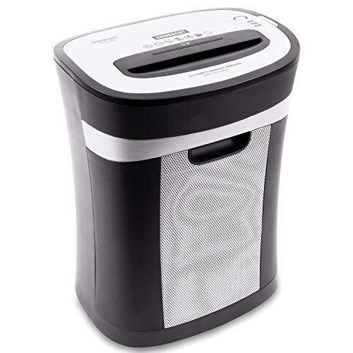 Destruidora DURONIC PS581 (12 folhas - Capacidade: 22 L) Duronic - Destruidoras de papel - 22 l, 12 folhas, alumínio, plástico