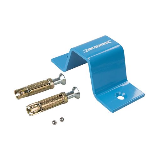 Anel de fixação para chão SILVERLINE 331865 Silverline - Placas de base de poste - 65 mm, aço, +550 °C, -50 °C