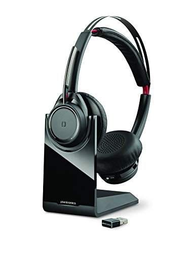Auscultadores com Microfone Plantronics Voyager Focus Uc B825-M Preto Plantronics - Fones de ouvido e headsets - binaural, preto, com fios, universal