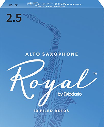 Liga para Saxofone CONTRABASO Rico Royal Alto 2.5 Unidades Rico - Acessórios para instrumentos de sopro de madeira - alto, preto, metal, 10 unidades