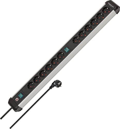 Extensão Elétrica BRENNENSTUHL Premium-ALU-Line Brennenstuhl - Filtros de linha e supressores de surtos - premium, alumínio