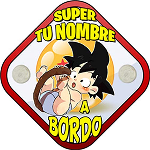 Cartaz de Bebé SUPER GUERRERO A BORDO (Branco) Diver Bebé - Móveis para bebês e crianças pequenas - bebé, super guerrero, branco