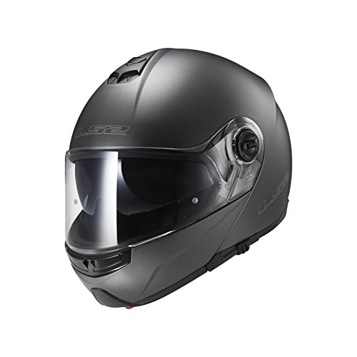 Capacete de Motociclismo PNI LS2 FF-325 Strobe (Tamanho Único) LS2 - Capacetes de motocicleta - capacete motociclismo, pni ls2 ff-325 strobe, visor proteção, poliuretano termoplástico, espuma memoria, ajuste cinto segurança