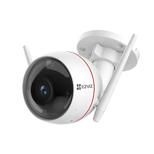 Câmara de segurança IP interior e exterior EZVIZ C3W PRO | Branco (Domótica) EZVIZ - Câmeras de vigilância - 2k, visão nocturna, detecção inteligente, audio bidireccional