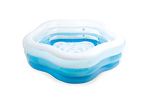 Piscina Insuflável Infantil INTEX Summer Colors INTEX - Piscinas - 460 litros, vinil resistente, kit de reparação, encaixável