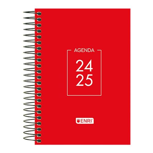 Agenda Escolar ENRI Diário 2024-2025 (A5 - Seminela - 15x21cm) Hamelin Brands - Calendários, organizadores e planejadores - agenda escolar, diário, A5, seminela, 15x21cm