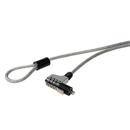 Cadeado Antirroubo HAMA Secure (Prateado - 20 cm) Hama - Fechaduras e chaves - 4 dígitos, 20 cm, 18 m, segurança