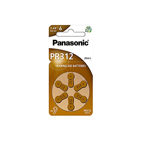 Pilha PANASONIC Pr312/6Lb 1.5V 10Wh (6 unidades) Panasonic - Downloads de música digital - alcalino, 1,5 V, pr312, 6 unidades