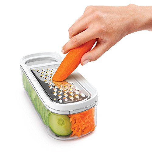 Picadora de Alimentos METALTEX Rap-Box 3 em 1 (21cm) Metaltex - Raladores de alimentos e zesters - tampa, antideslizante, 3 em 1, 21cm