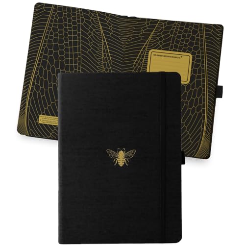 Caderno DININGBATS Pro (B5 - Preto - 15x21cm) Dingbats Notebooks Ltd - Cadernos e bloco de notas - b5, preto, 15x21cm