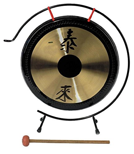 Instrumento Musical LIONELO Gong Chino (Idade Mínima Recomendada: 2 anos) BSX - Acessórios para instrumentos musicais e orquestra - instrumento musical, 2 anos, 25 cm, mãozinha