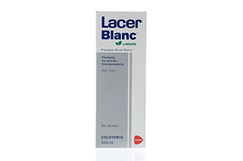 Lácer Mentol Colutorio Branco 500 Ml LACER Lacer s.a. (division otc) - Enxaguatório bucal - colutorio, branco, 500 ml