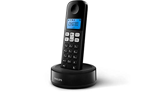 Telefone sem fio PHILIPS D1611B/34 Preto Philips - Telefonia - sem fio, preto