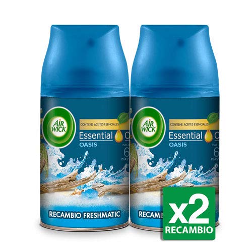 Recarga para Humidificador AIR WICK Freshmatic Double Life Scent Air Wick - Desinfetantes domésticos - recarregável, duplo aroma, fresco, conforto