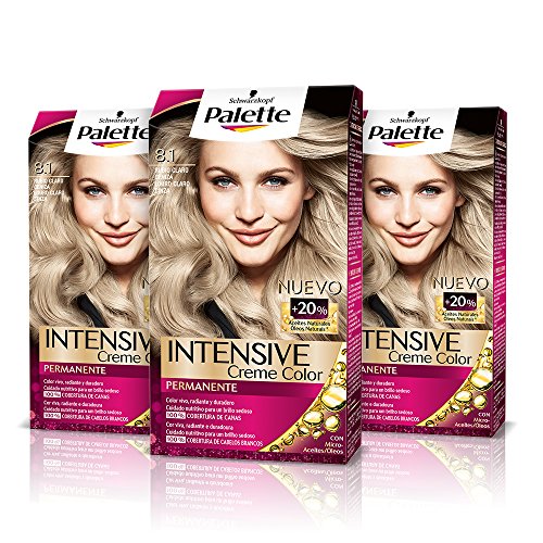 Coloração Capilar PALETTE 8.1 (Cinzento) Schwarzkopf Palette - Coloração de cabelo - coloração capilar, cinzento