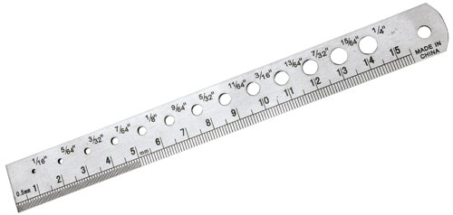 Silverline 633959 calibrador de massa Calibração de massa em linhas Silverline - Réguas - calibrador, massa, linhas