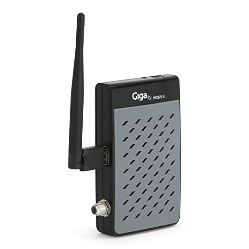 Sintonizador de TV GIGATV HD 370 S (Full HD) GIGA TV - Áudio - full hd, dvb-s2, usb, rádio frequência