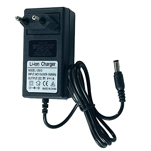Carregador para Bateria DC 21V 1A Universal Lelukee - Adaptadores de energia e carregadores - universal, 21v, 1a, 100-240 V