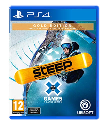 Jogo PS4 Steep X Games Gold Edition (M3 - Ação) Ubisoft - Software de jogos de vídeo - ps4, ação, extremo, winterfest