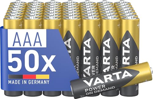 Pilhas Não Recarregáveis VARTA AAA Power On Demand Varta - Baterias - 1,5v, 1000mAh, AAA, Power On Demand