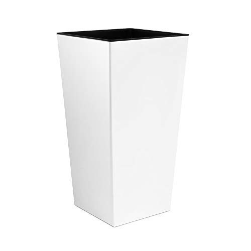 Caixa de Conservação URBI 16.3L (Plástico - Branco) Prosperplast - Vasos e canteiros - impermeável, elegante, 16.3L, plástico
