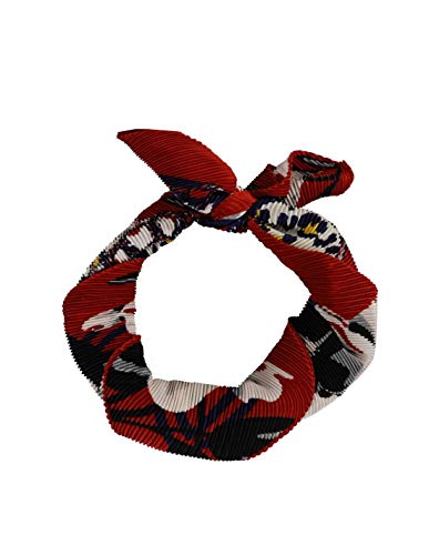 Acessório de Vestir para Mulher EFERRI Wine EFERRI - Lenços e xailes - vinho, plissado, vermelho, branco