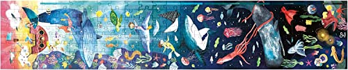 Puzzle 2D JUMBO Ocean Life (Idade Mínima: 6 Anos - 200 Peças) HAPE - Quebra-cabeças - 2d, 200 peças, 6 anos, mundo marinho