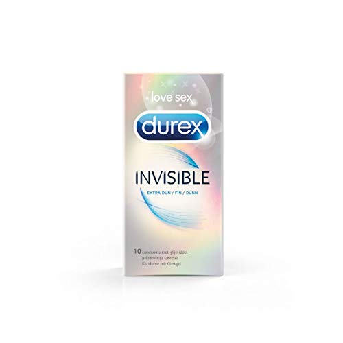 Preservativos VIGAR EXTRA LUBRICATED (10 un) DUREX - Banho e corpo - 10 unidades, ultra finos, extra lubrificados, descartáveis