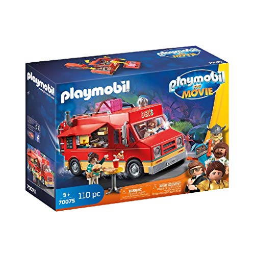 Playmobil The Movie 70075 Del'S Carrinho De Comida (Jogos de Construção) PLAYMOBIL - Conjuntos de brinquedos - playmobil, jogos de construção, carrinho de comida