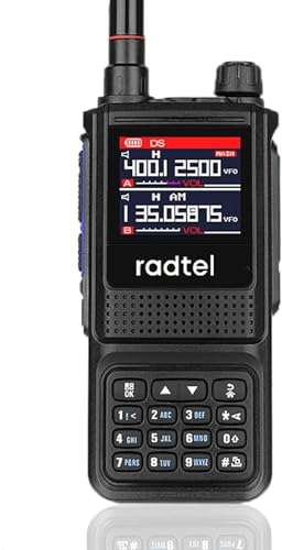 Walkie-Talkie RADTEL RT-470L (16 Canales - Até 12 Km - Até 24 Horas) Xiamen Radtel Electronics Co., Ltd - Rádios bidirecionais - 16 canais, 12 km, polímero de lítio, ip57